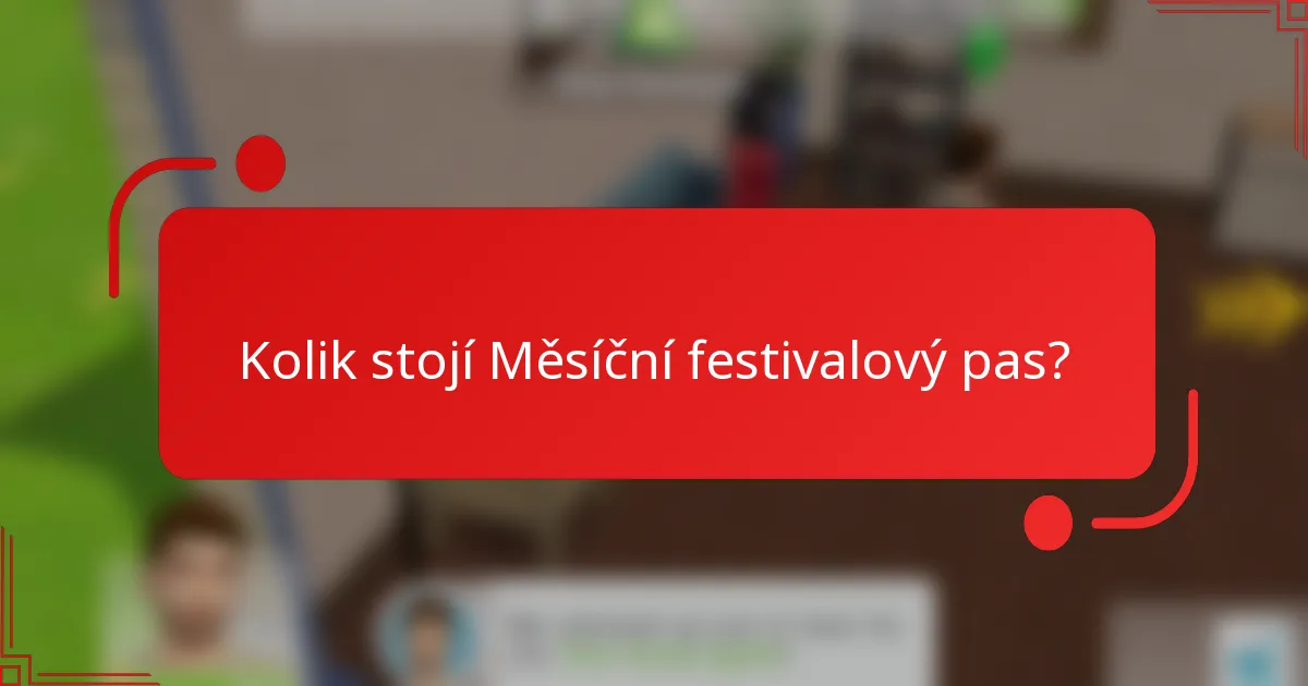 Kolik stojí Měsíční festivalový pas?